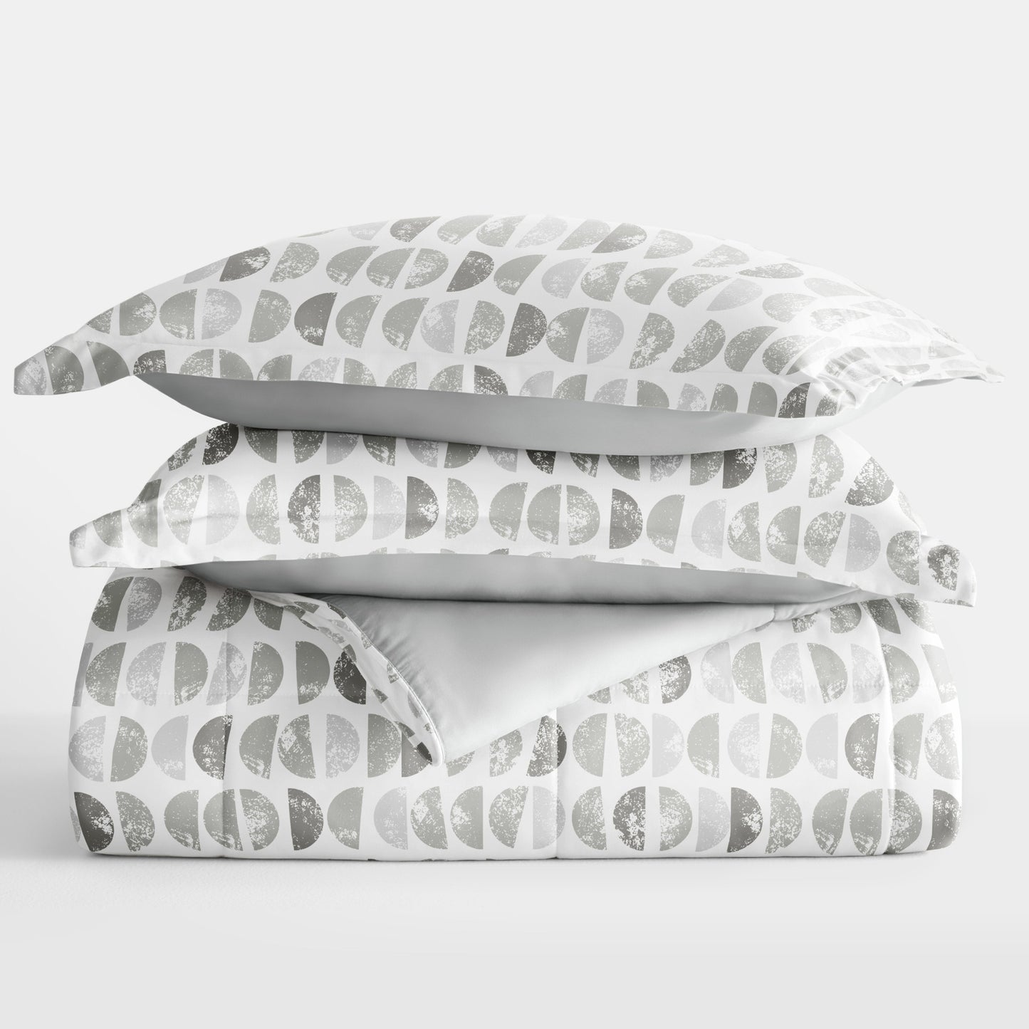 Moonlight Stars Reversible Patterned Down-Alternative Comforter Set