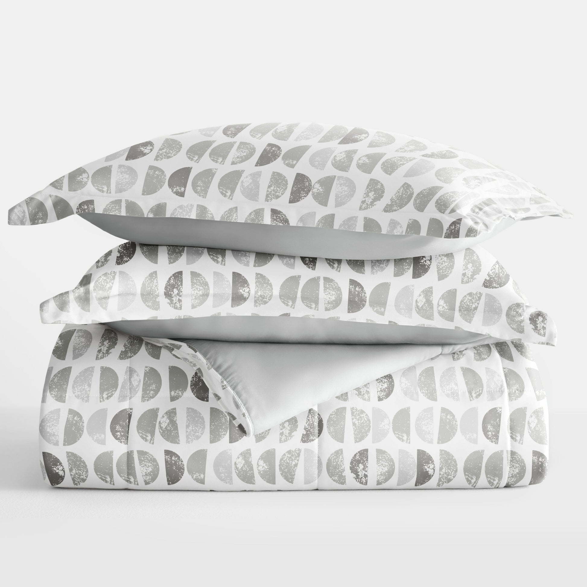 Moonlight Stars Reversible Patterned Down-Alternative Comforter Set
