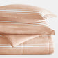 Soft Stripe Reversible Patterned Down-Alternative Comforter Set