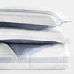 Stitched Stripe Reversible Patterned Down-Alternative Comforter Set