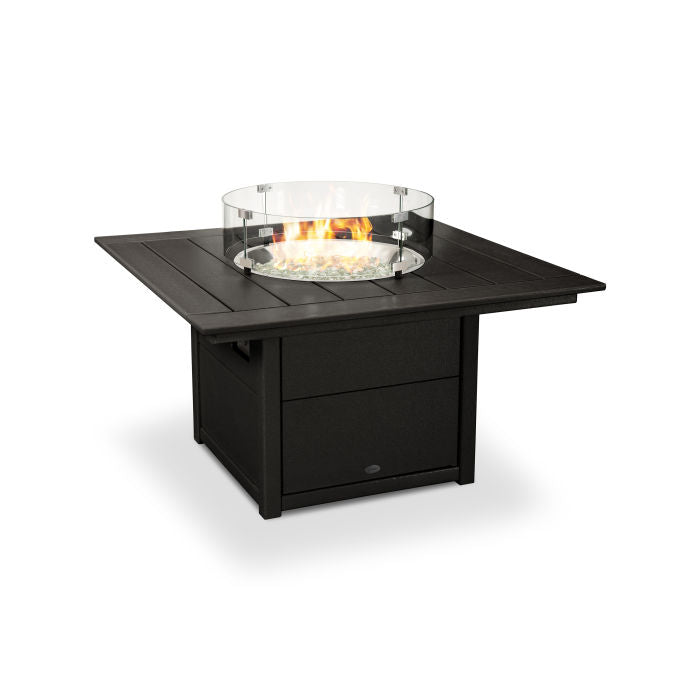 POLYWOOD Square 42" Fire Pit Table FREE SHIPPING