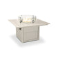 POLYWOOD Square 42" Fire Pit Table FREE SHIPPING