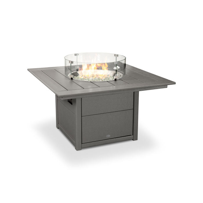 POLYWOOD Square 42" Fire Pit Table FREE SHIPPING