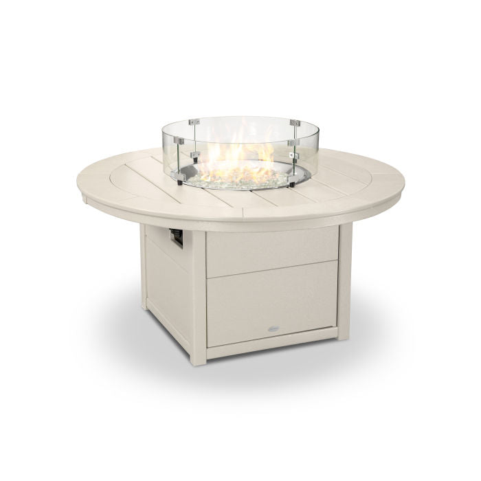 POLYWOOD Round 48" Fire Pit Table FREE SHIPPING