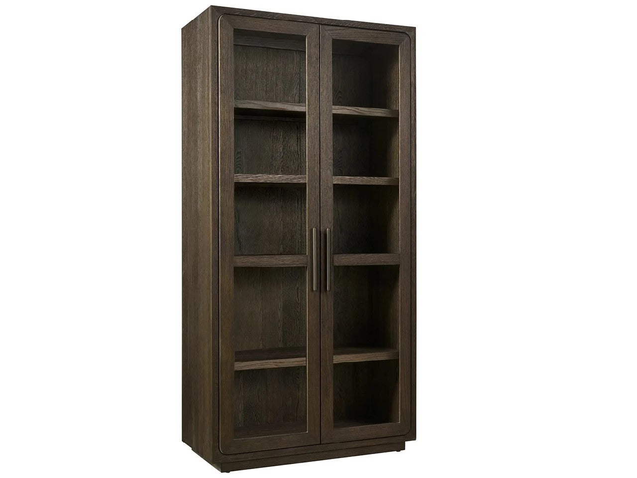Universal - Sable & Desert-Modern Sable Display Cabinet