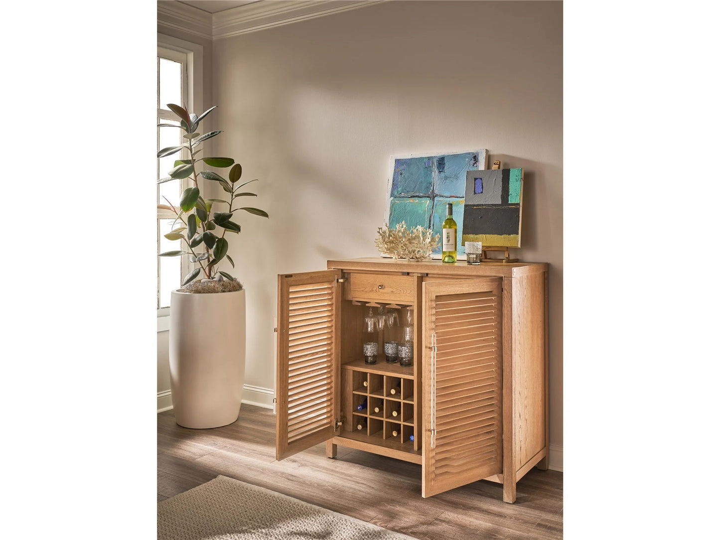 Universal - Weekender Coastal Living Home Weekender Bar Cabinet