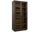 Universal - Sable & Desert-Modern Sable Display Cabinet