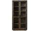 Universal - Sable & Desert-Modern Sable Display Cabinet