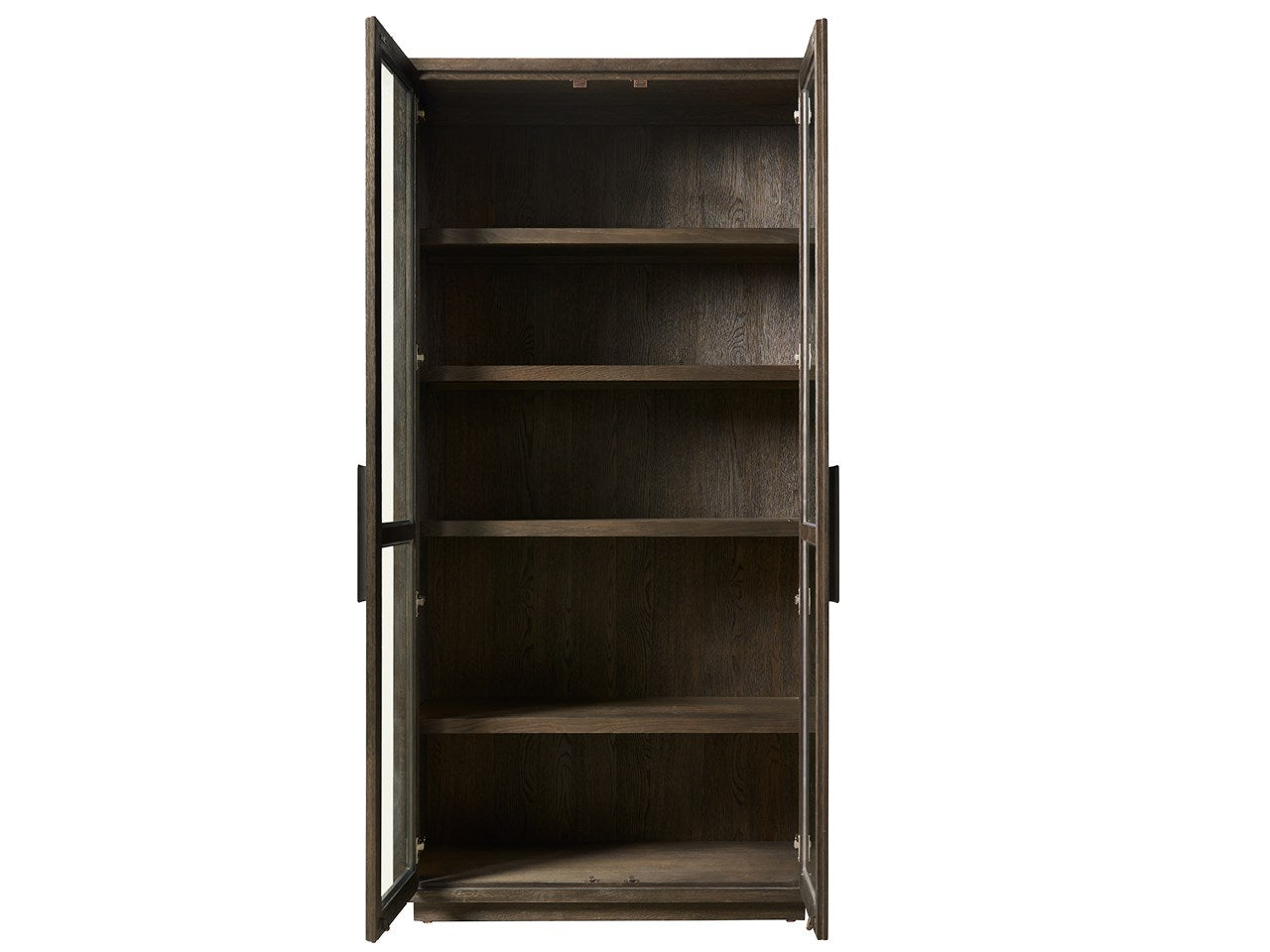 Universal - Sable & Desert-Modern Sable Display Cabinet