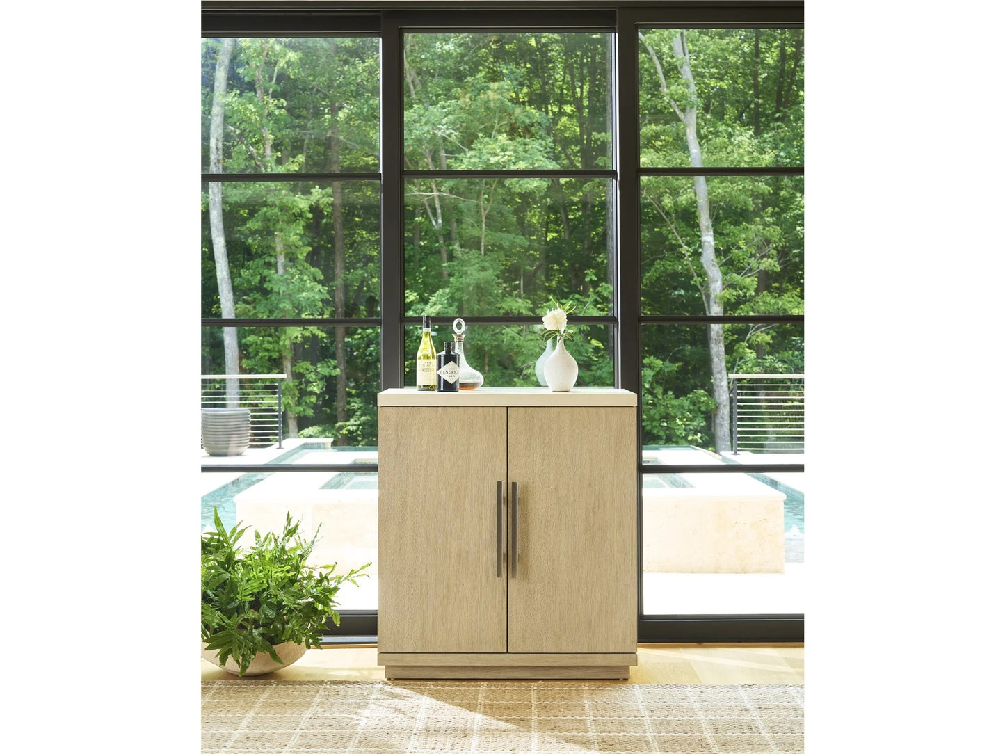 Universal - Oasis-Coastal Living Home Dockside Bar Cabinet