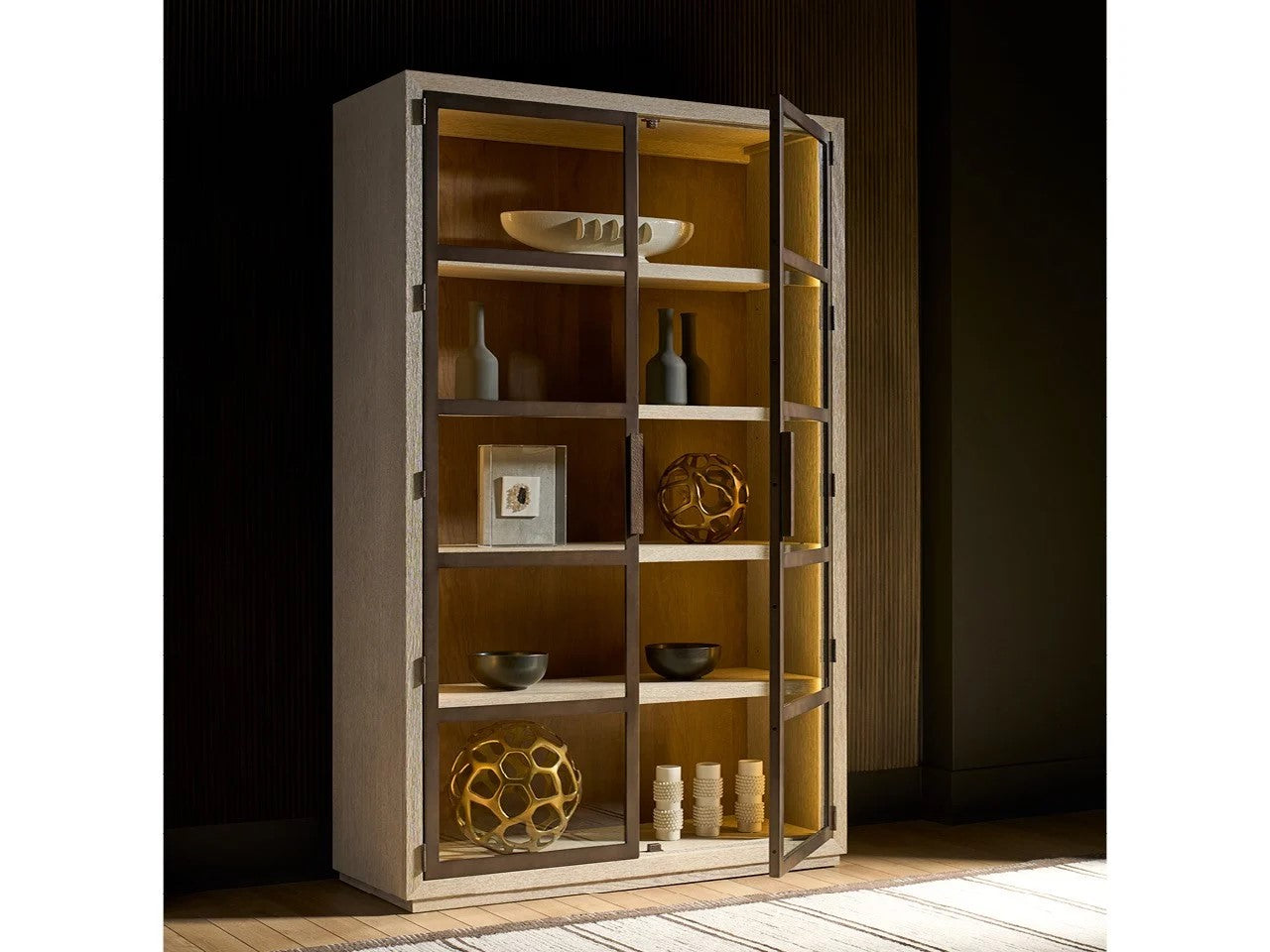 Universal - Mist & Veil-Modern Mist Display Cabinet