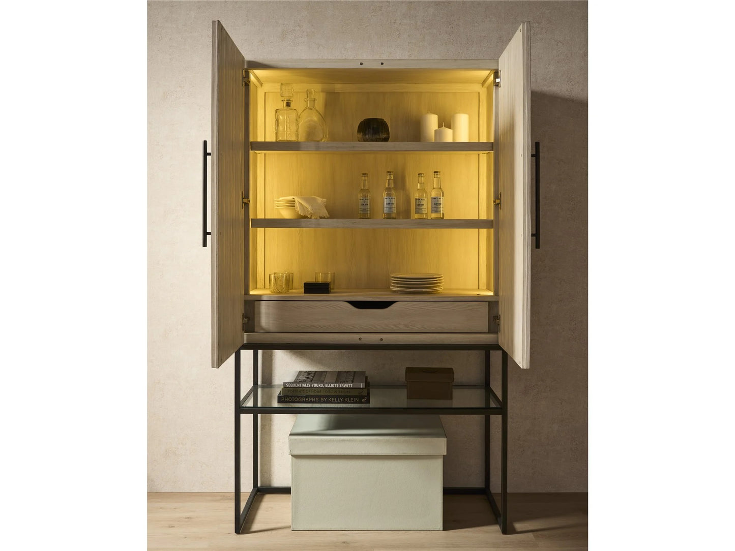 Universal - Dwell River Rock Bar Cabinet