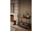 Universal - Sable & Desert-Modern Smoked Bronze Bar Cart