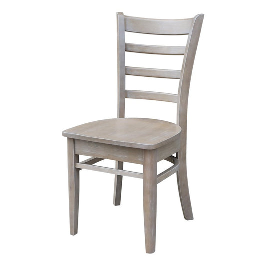 Dining Essentials - Emily Chair in Taupe Gray (Set of 2)