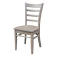 Dining Essentials - Emily Chair in Taupe Gray (Set of 2)