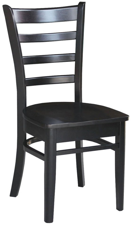 Dining Essentials - Emily Chair in Black (Set of 2)