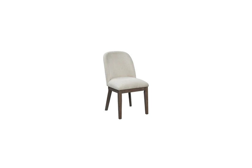 Trilogy - Cocoa & Ivory Shelter Upholstered Chair