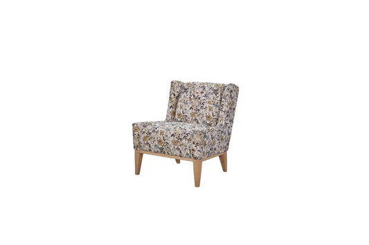 Pleasant Hill - Fog Modern Wing Chair
