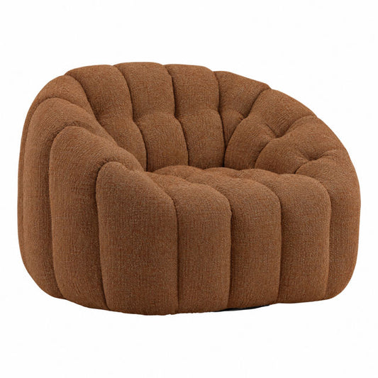 Rume Swivel Chair Rust
