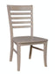 Cosmopolitan - Roma Chair in Taupe Gray (Set of 2)