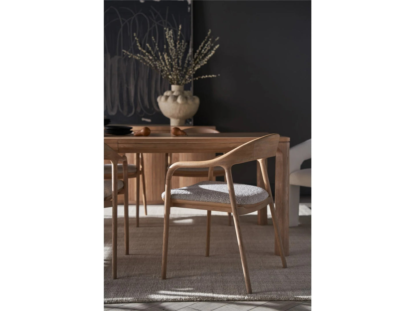 Universal - New Modern-Modern Echo Dining Arm Chair
