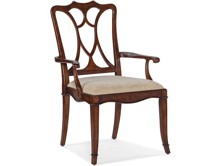 Hooker Furniture - Casual Dining Charleston Upholstered Seat Arm Chair