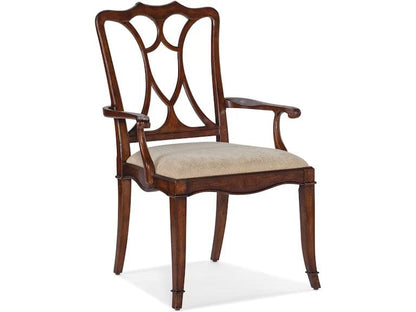 Hooker Furniture - Casual Dining Charleston Upholstered Seat Arm Chair