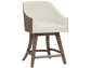 Universal - Mist & Veil-Modern Haze Swivel Counter Chair