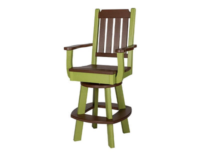 Finch - Keystone Swivel Bar Chair w/ Arms