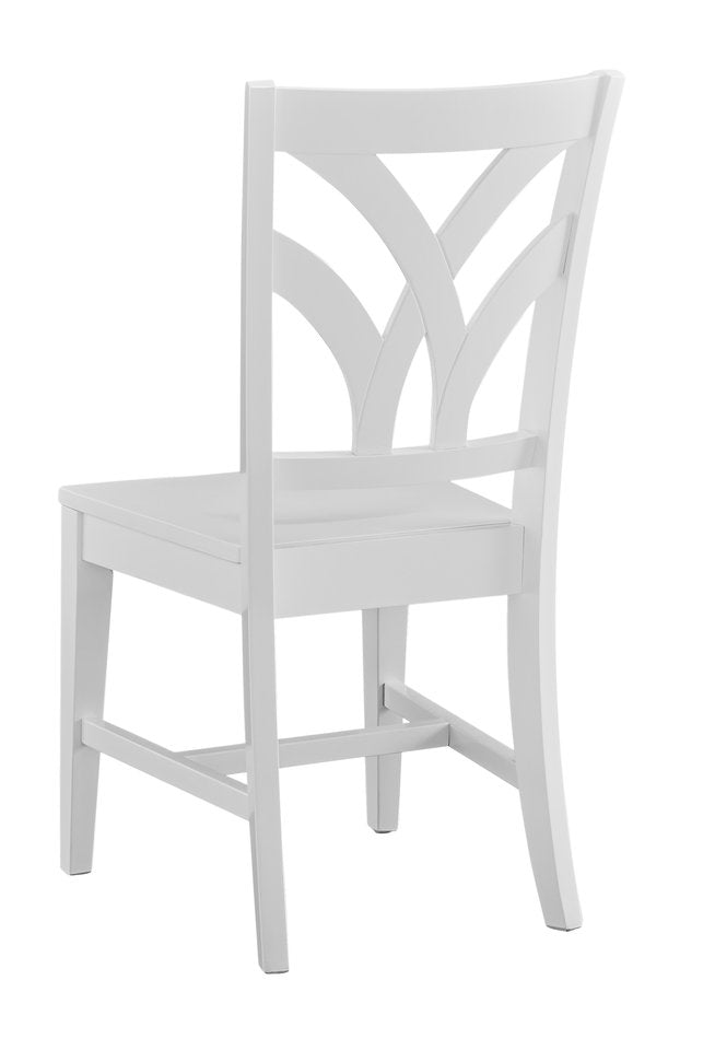 Hampton - Palm Chair in Pure White (Set of 2)