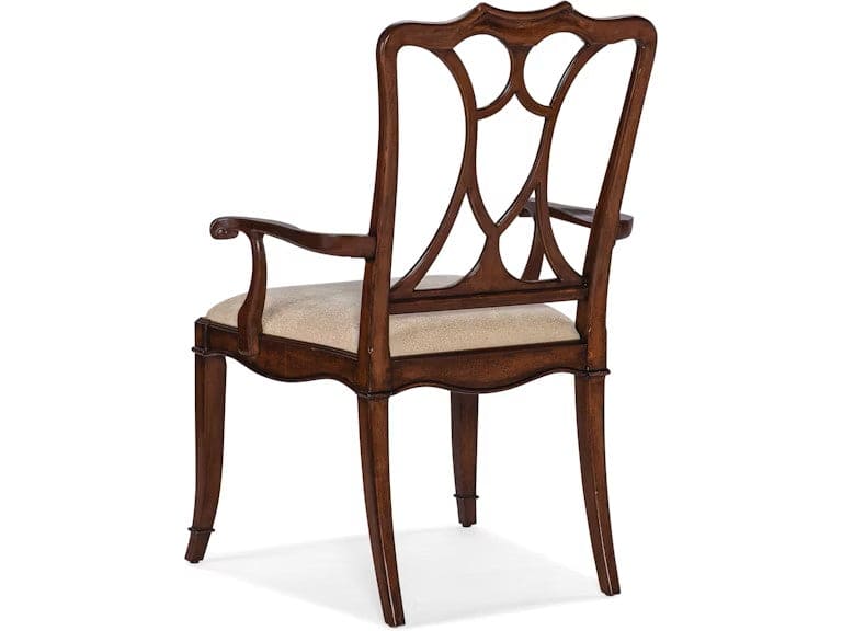 Hooker Furniture - Casual Dining Charleston Upholstered Seat Arm Chair
