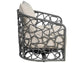 Universal - Pebble Swivel Chair Outdoor (Charcoal)