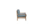 Pleasant Hill - Mist Leather Accent Chair