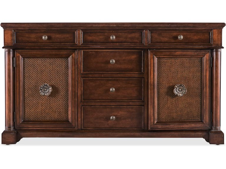 Hooker Furniture - Casual Dining Charleston Two Door-Six Drawer Buffet