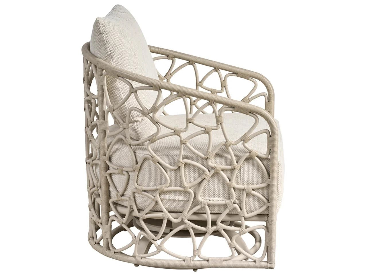 Universal - Pebble Swivel Chair Outdoor (Shoal)