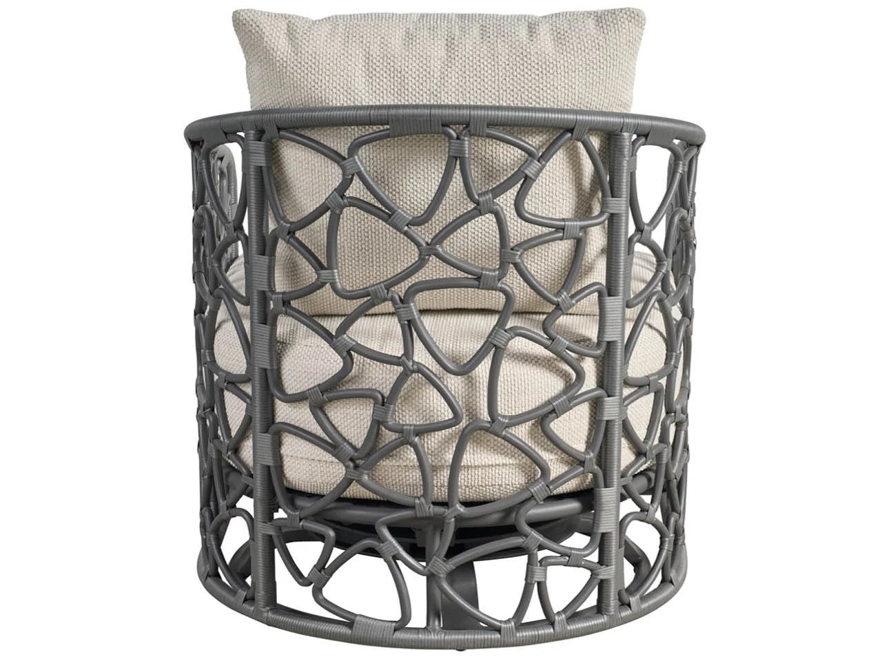 Universal - Pebble Swivel Chair Outdoor (Charcoal)