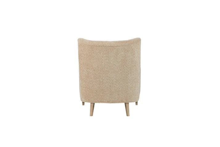 Elure - Caramel Hi-Back Accent Chair