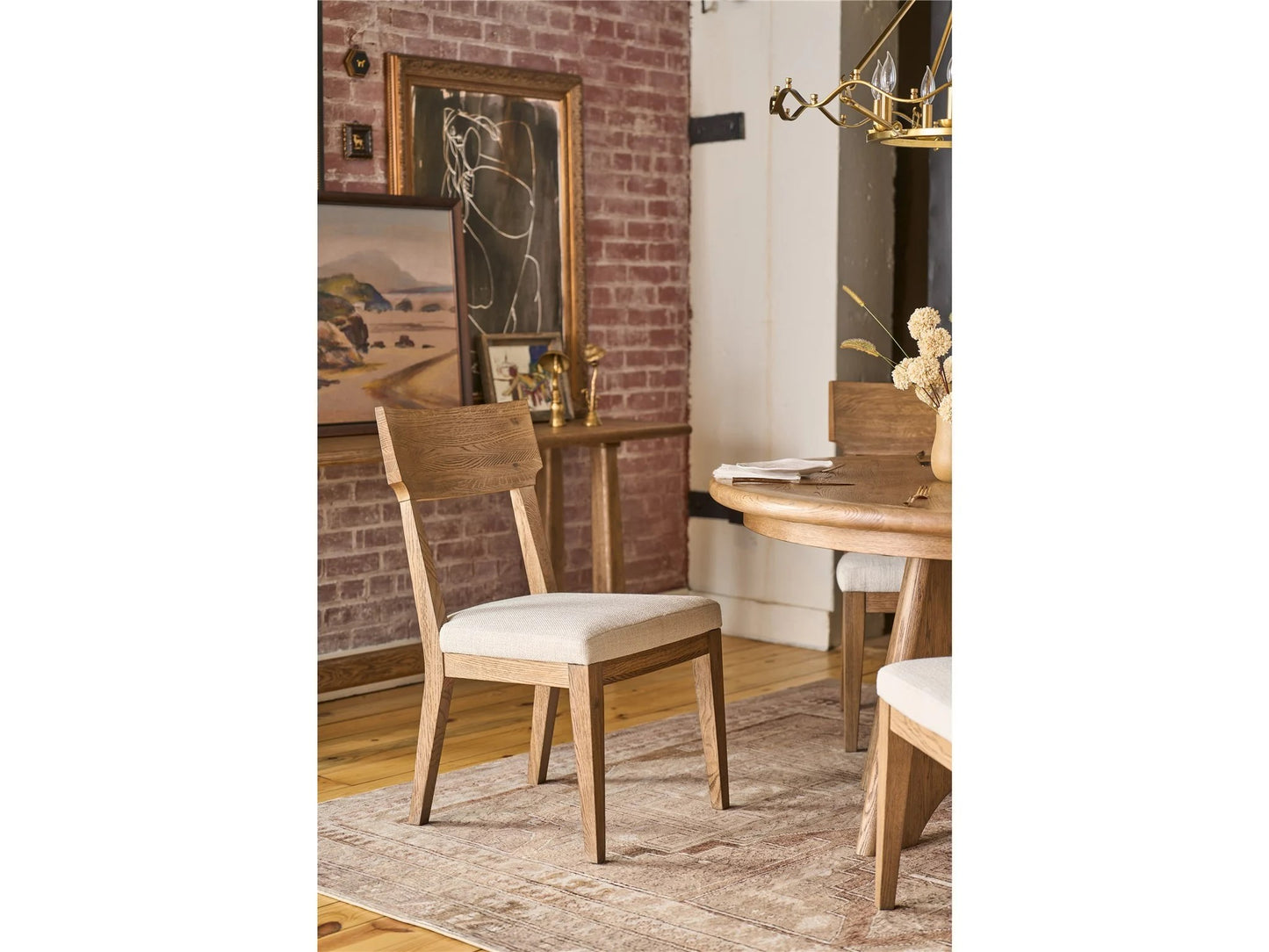 Universal - Griffith Park Sienna Wood Back Side Chair