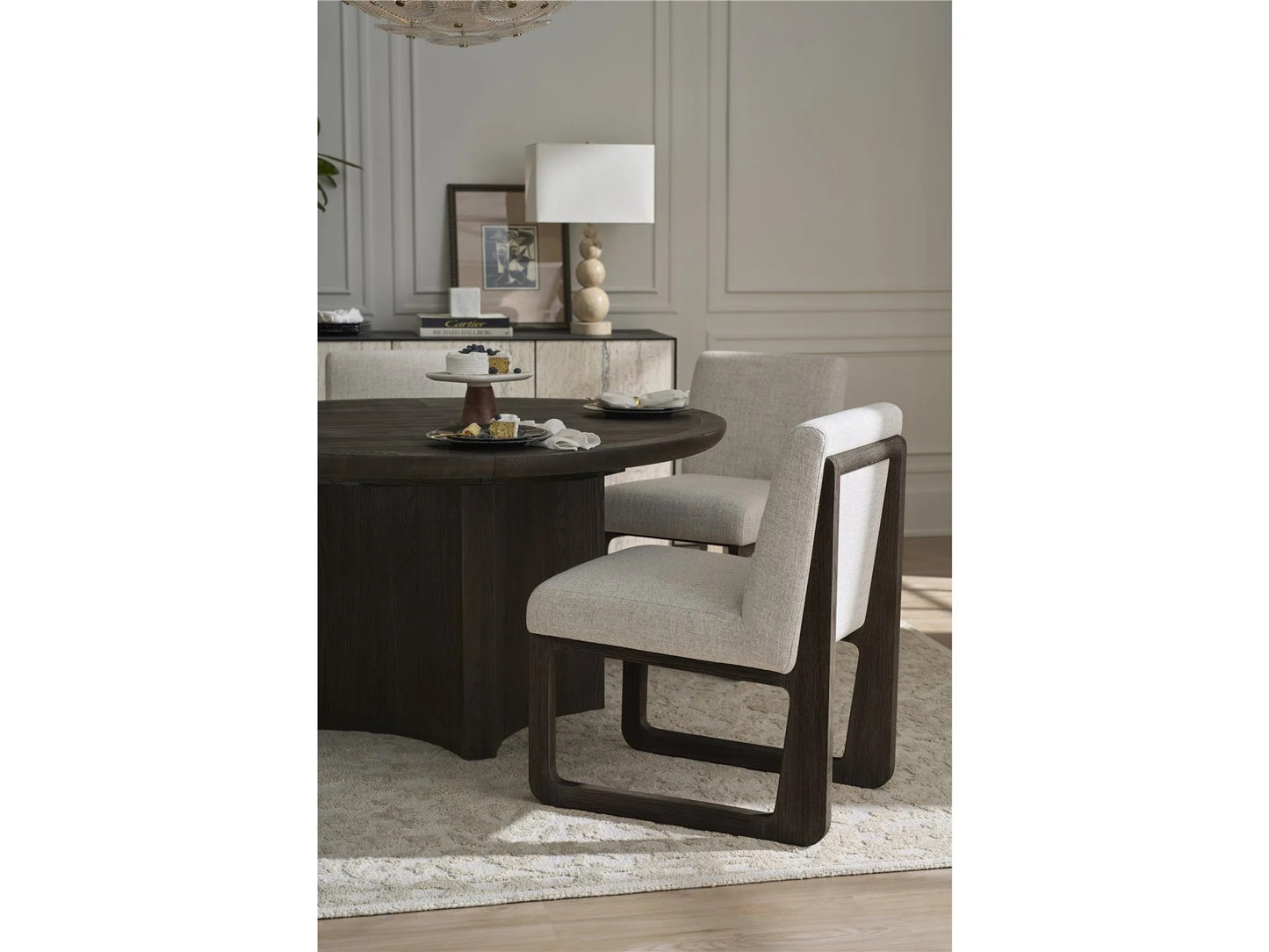 Universal - Sable & Desert-Modern Sable Side Chair