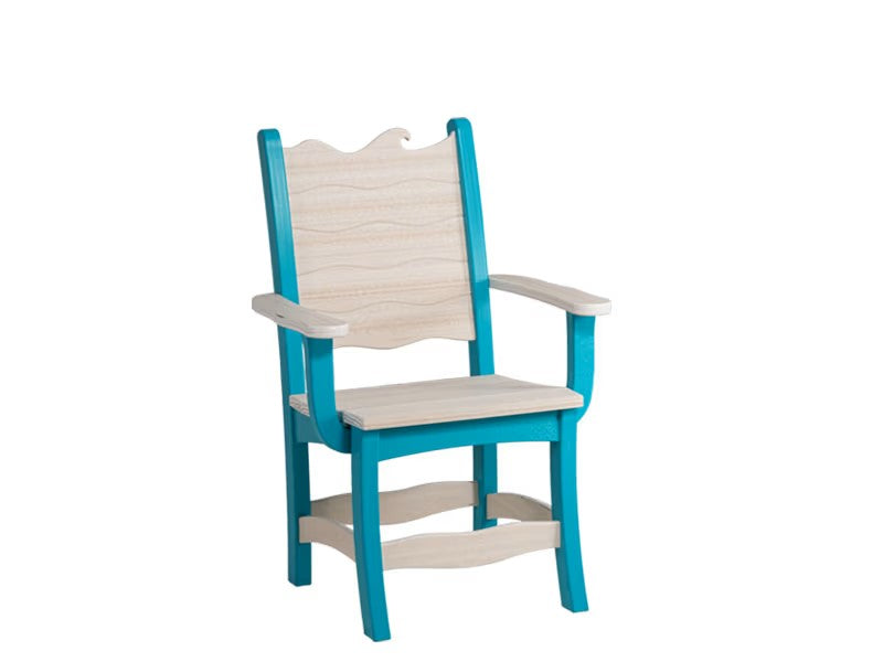 Finch - Wave Dining Chair w/ Arms