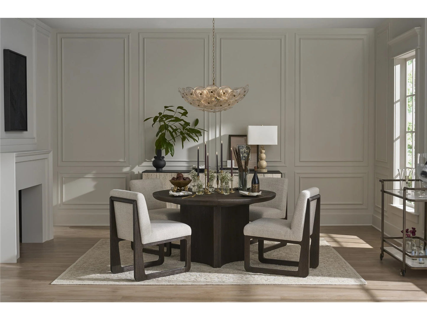 Universal - Sable & Desert-Modern Sable Side Chair