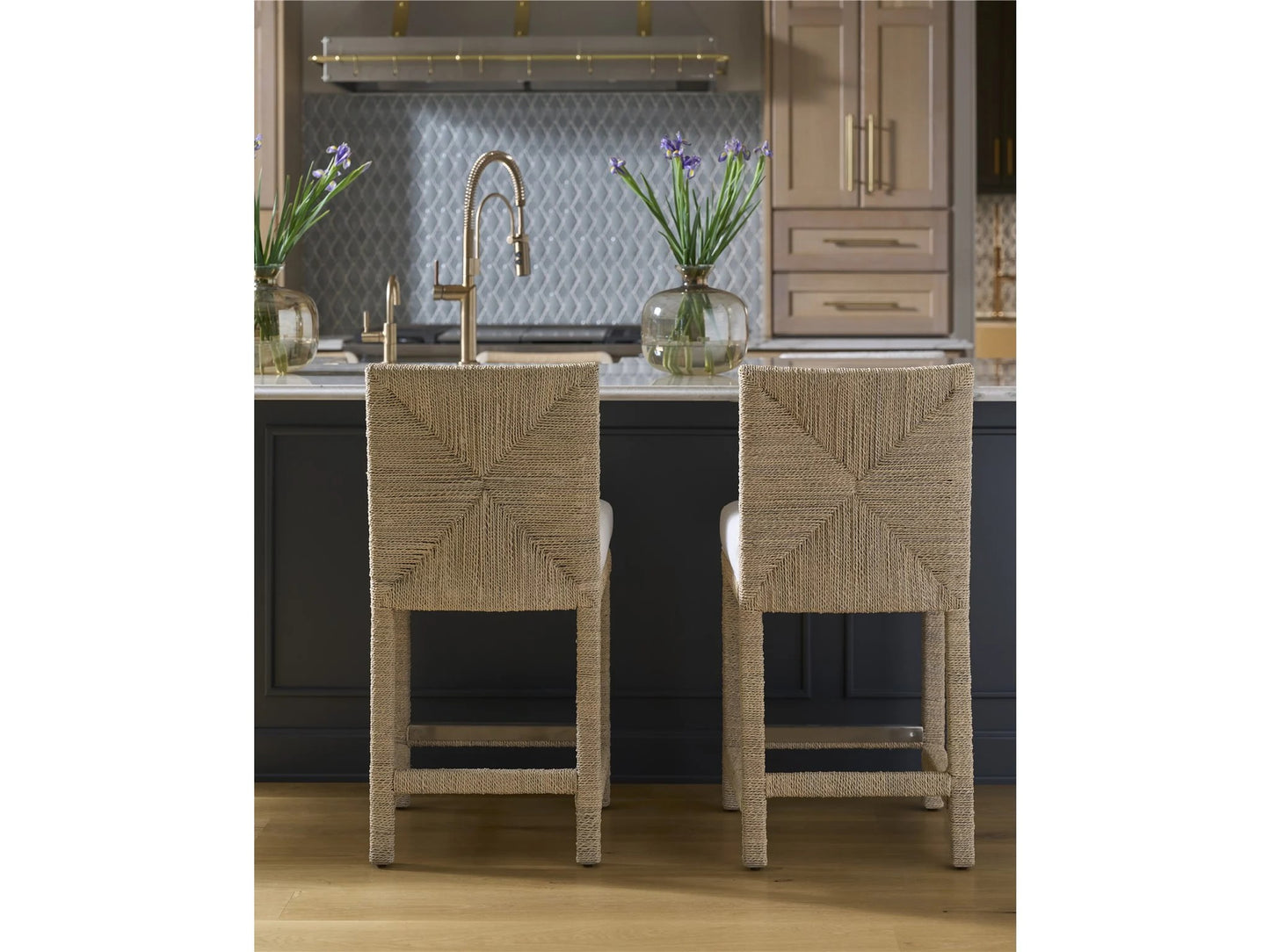Universal - Oasis-Coastal Living Home Abaca Counter Chair