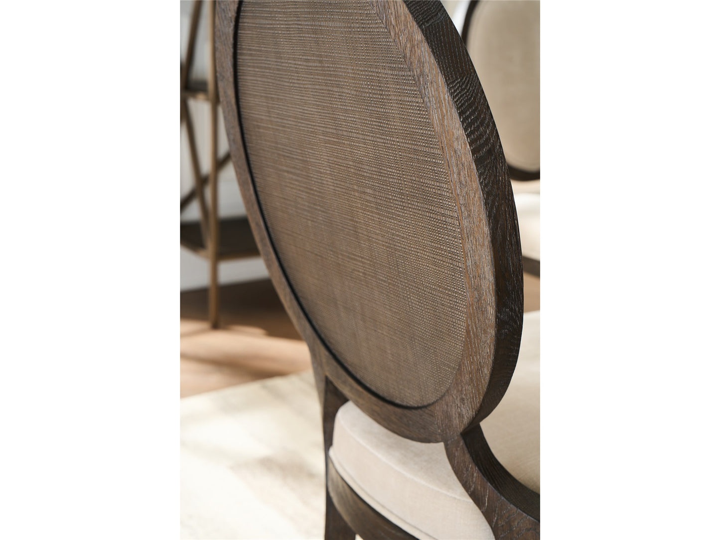 Universal - Montclair Cocoa Oval Side Chair