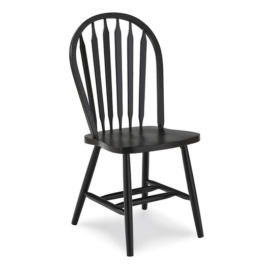 Dining Essentials - Windsor Arrowback Chair in Black (Set of 2)