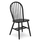 Dining Essentials - Windsor Chair in Black (Set of 2)
