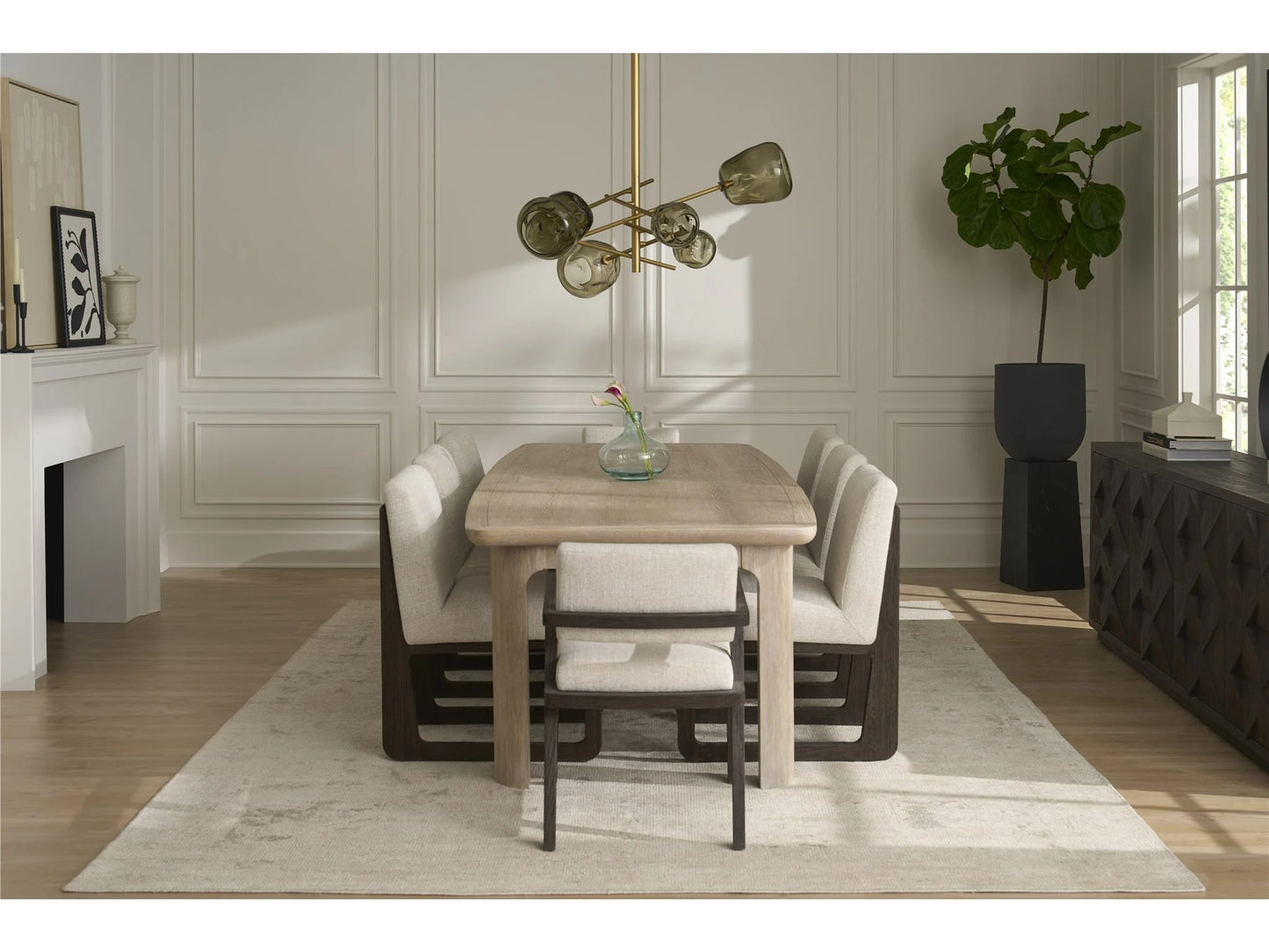 Universal - Sable & Desert-Modern Sable Side Chair