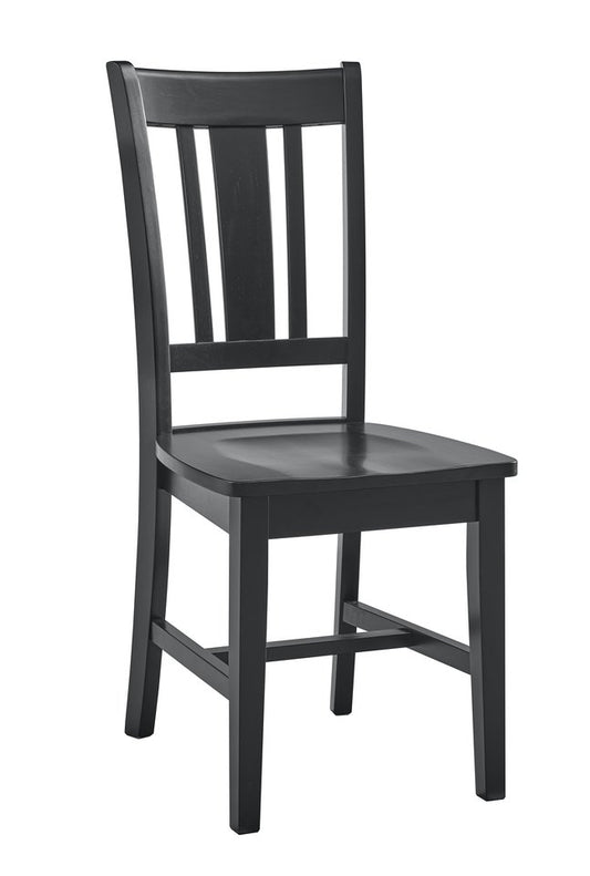 Dining Essentials - San Remo Chair in Black (Set of 2)