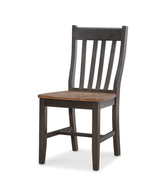 Dining Essentials - Cafe Chair in Hickory & Coal (Set of 2)