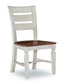 Vista - Ladder Back Chair in Hickory & Shell