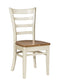 Dining Essentials - Emily Chair in Hickory & Shell (Set of 2)